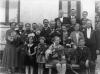 Familien samlet på Vilhelminevej , formentlig til guldbryllup, ca. 1927