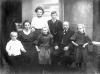 Kirsten Marie og Isak Dieckmann med 5 af deres 6 børn. Foto ca. 1907