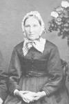 Kirsten Isaksdatter. Foto ca. 1870