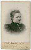 Petra Margrethe Pedersen fotograferet 20. januar 1897